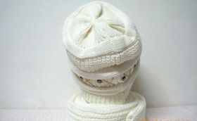 新款韩国流行帽子围巾二件套 价格、厂家与图片全解析，日用百货新风尚